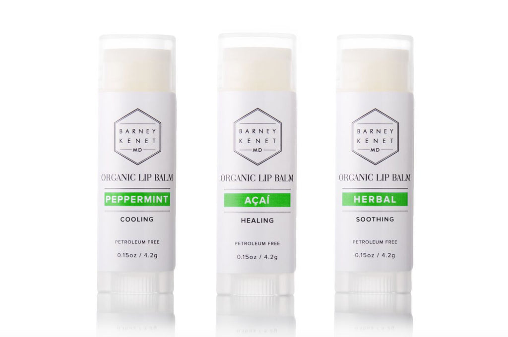 Organic Lip Balm- Trio